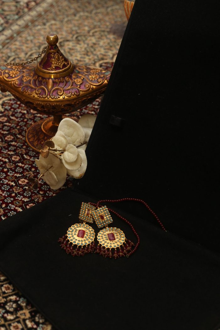 Pure silver set with earrings and necklace - Image 5