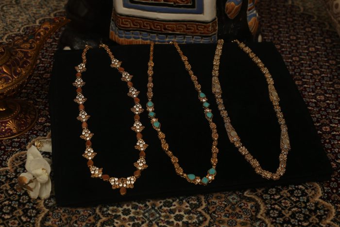 Moonstone with Diamond - Long Necklace - Image 4