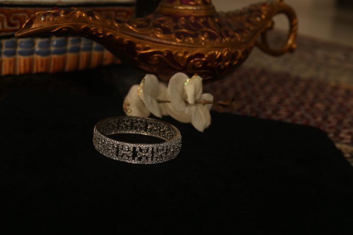 Silver bangle