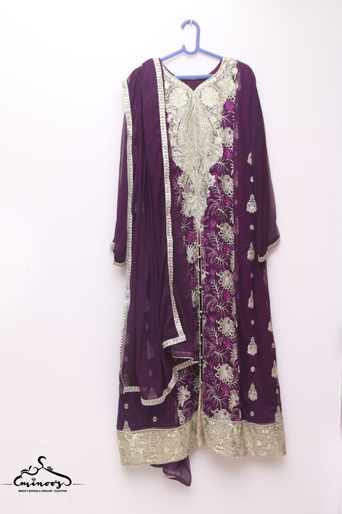 Anarkali Set by Minoo’s (3 Piece Set)