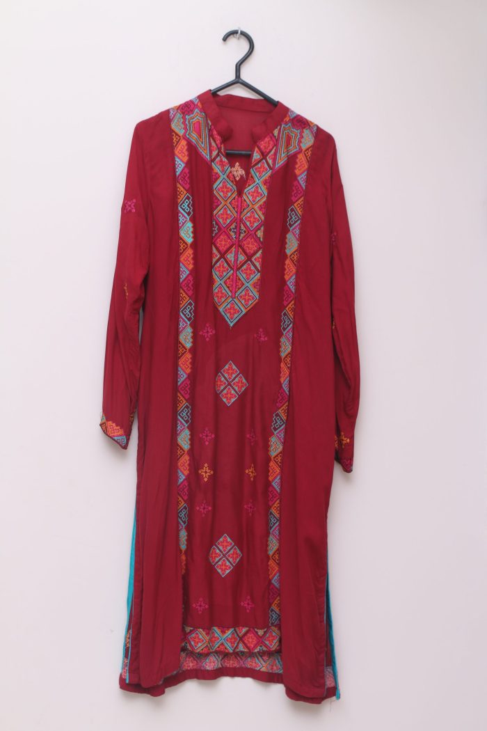 Embroidered Kurti (3cps) Minoos - Image 2
