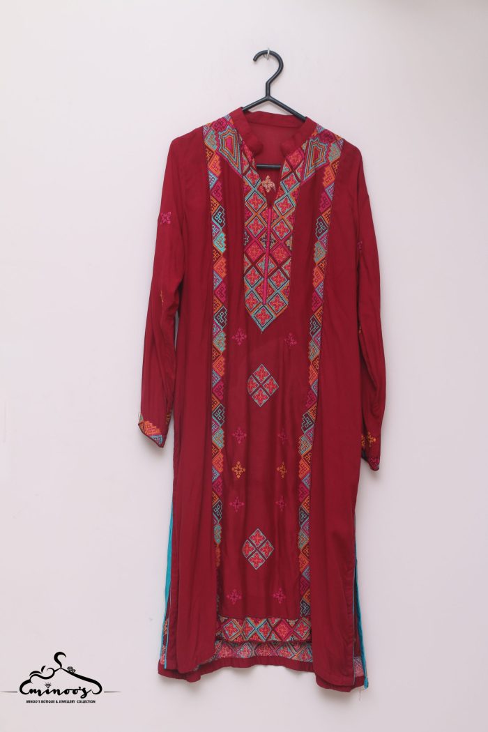 Embroidered Kurti (3cps) Minoos