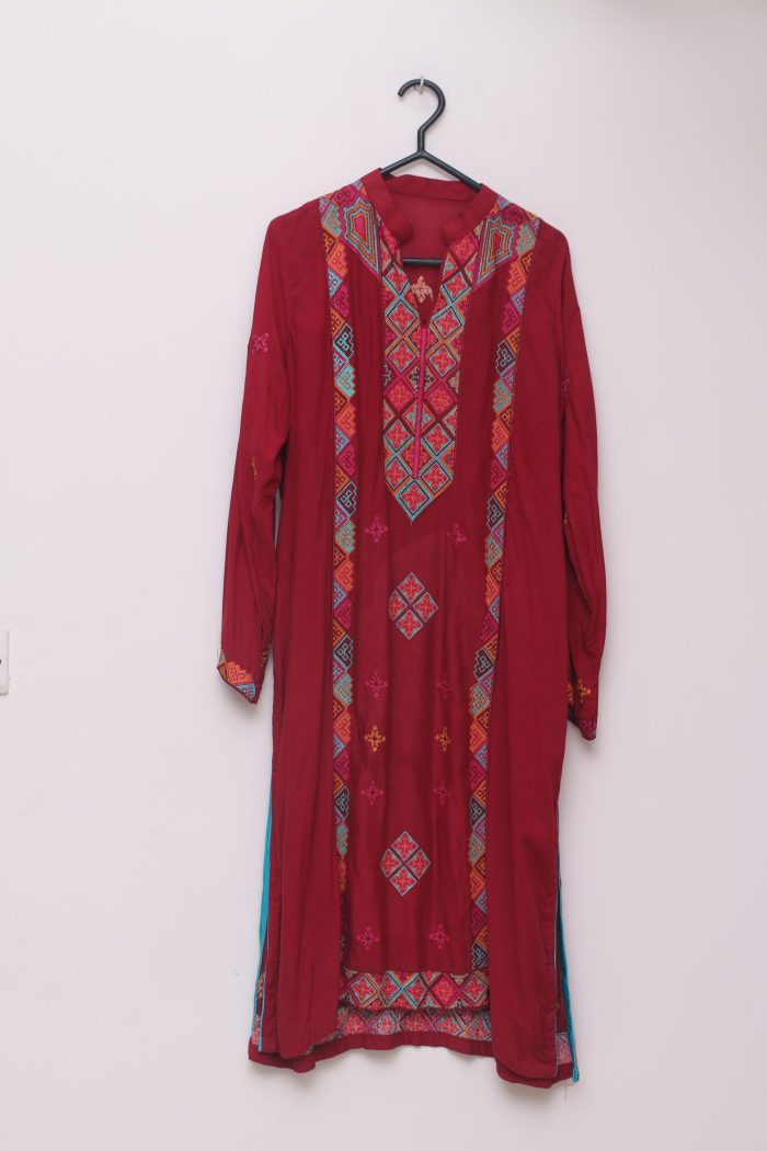 Embroidered Kurti (3cps) Minoos - Image 3