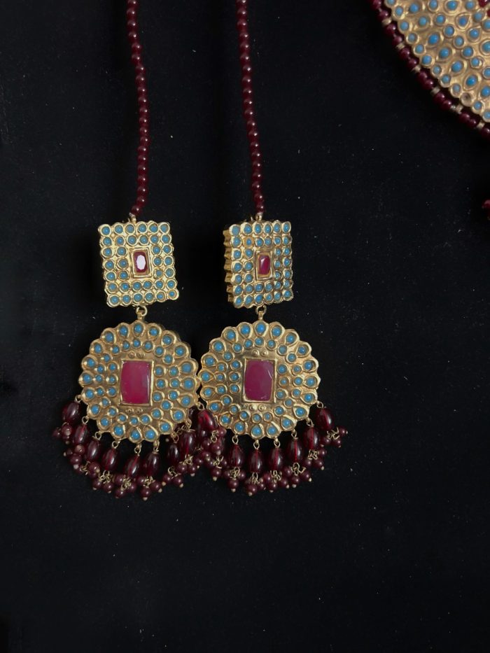 Pure silver set with earrings and necklace - Image 7