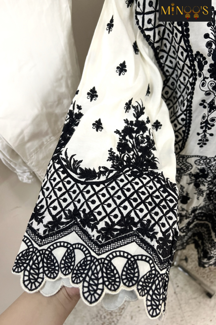 Sana Safinaz Full Embroidery Cord-Set - Image 5