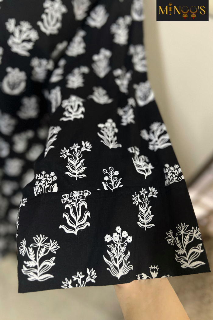 Al Karam Black and White Cord-Set - Image 3