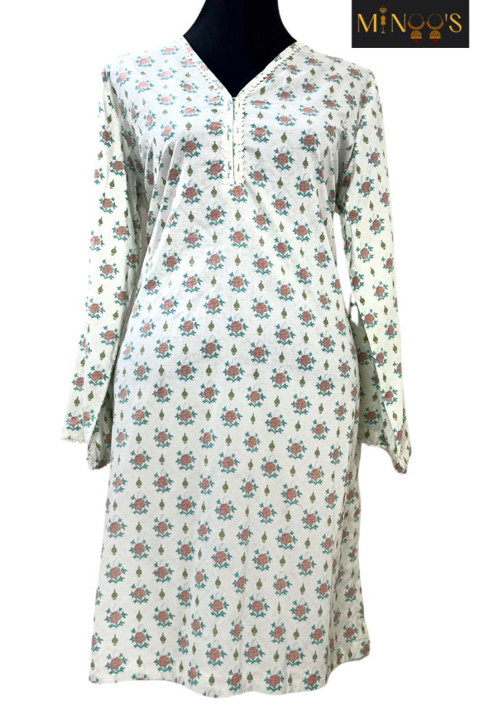 Khaadi White Floral Cord-Set - Image 3